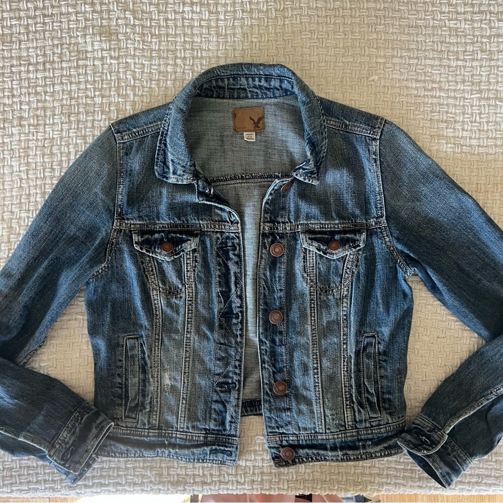 American Eagle Outfitters Blue Jean Jacket